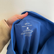 Load image into Gallery viewer, SET Sculptflex Pull On Lightweight High Rise Activewear Shorts Blue XL
