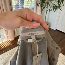 Load image into Gallery viewer, NWT Hudson Oversized Mini Shirt Dress with Tie Belt in Moonrock XS
