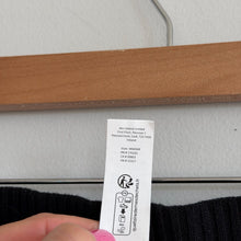 Load image into Gallery viewer, Alo Yoga Scholar Knit High Waist Ribbed Waistband Shorts Black L NWT
