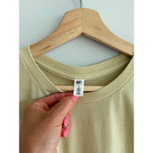 Load image into Gallery viewer, BP. Cotton Crew Neck Pullover Short Sleeve T-Shirt Yellow S NWT
