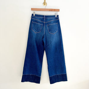 L'AGENCE Whitney High Rise Wide Leg Jeans in Caraway Blue 25
