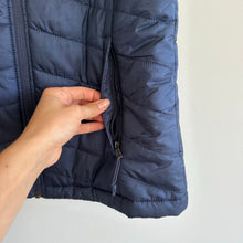 Load image into Gallery viewer, Columbia Quilted Insulated Zip Up Vest Navy S
