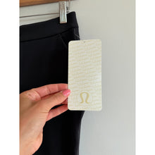 Load image into Gallery viewer, Lululemon City Trek II 28" Mid Rise Flat Front Casual Trouser Pants Black 4 NWT
