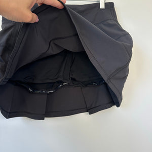 Lululemon Pace Rival Mid-Rise Skirt Black 6