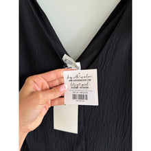 Load image into Gallery viewer, Whiteroom + Cactus Sardinia Sleeveless Tie Shoulder Strap Jumpsuit Black M NWT
