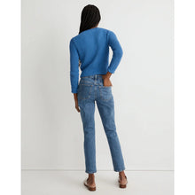 Load image into Gallery viewer, Madewell The Mid-Rise Perfect Vintage Denim Casual Tapered Jeans Blue 25
