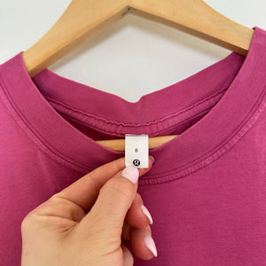 Lululemon All Yours Tank Top Pink 8