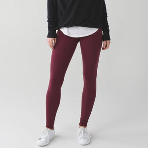 Lululemon Wunder Under Pant (Hi-Rise) *Full-On Luon Wine Berry 4