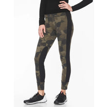 Load image into Gallery viewer, Athleta Essex Camo Hybrid Tights in Arbor Olive S $98
