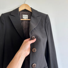 Load image into Gallery viewer, Armani Collezioni Single-Breasted Notch Lapel Blazer Brown 2
