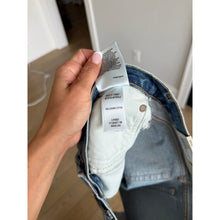 Load image into Gallery viewer, Agolde Parker Long Loose Fit Vintage Denim High Rise Short Occurence Blue 30 NWT
