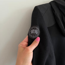 Load image into Gallery viewer, Canada Goose Windbridge Hoody Knit Zip Up Hooded Jacket Black L

