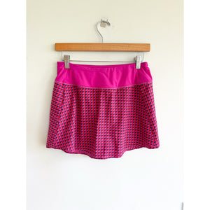Addison Bay The Everyday Geometric Mini Activewear Skort Pink S