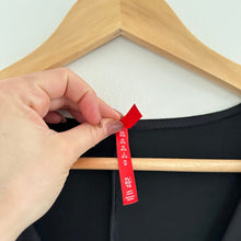 Load image into Gallery viewer, Spanx Faux Suede Column V-Neck Short Sleeve Dress Black XL
