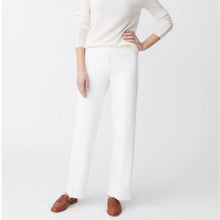 Load image into Gallery viewer, NWT J. McLaughlin Carter High Rise Linen Blend Cropped Casual Pants White 12
