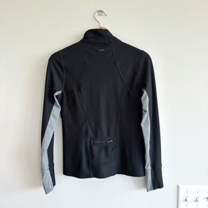 Calvin Klein Performance Honeycomb Mesh Zip Up Activewear Jacket Black S