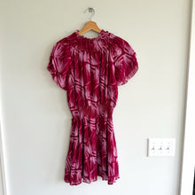 Load image into Gallery viewer, Rails Terrin Ruffled Neckline Smocked Waistband Mini Dress Bahia XS NWT
