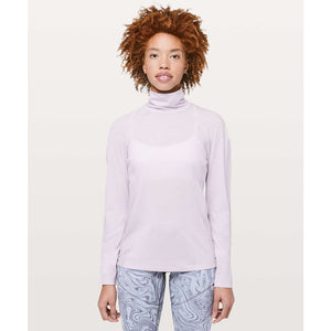 Lululemon Gami Long Sleeve Lab Activewear Top Smooth Silver 8 NWT