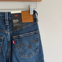 Load image into Gallery viewer, Levi's Ribcage Straight Ankle Denim High Rise Jeans Blue 23 NWT
