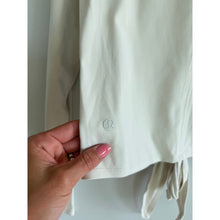 Load image into Gallery viewer, Lululemon Time to Restore Nulu Long Sleeve Activewear Top White Opal 4
