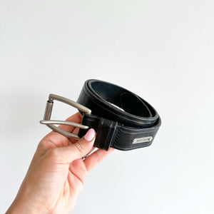 Ralph Lauren Genuine Leather Belt Black S