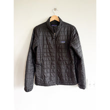 Load image into Gallery viewer, Patagonia Nano Full Zip Puffer Jacket Black M
