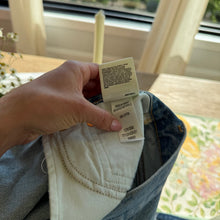 Load image into Gallery viewer, Agolde Parker Distressed Denim High Rise Cut Off Shorts Blue 32
