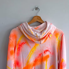 Load image into Gallery viewer, Aviator Nation Rare Artist Collection Ninja Tie Dye Hoodie Sweatshirt Orange L
