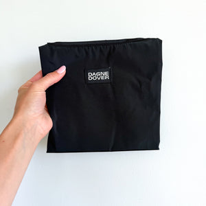 Dagne Dover Dash Grocery Tote Bag Black NWT