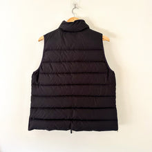 Load image into Gallery viewer, J. Crew Mountain Puffer Down Filled Vest Black L
