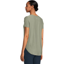 Load image into Gallery viewer, Beyond Yoga Crew Neck Short Sleeve Activewear T-Shirt Green XS
