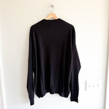 Load image into Gallery viewer, Peter Millar Autumn Crest Quarter Zip Long Sleeve Pullover Sweater Black XXL
