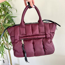 Load image into Gallery viewer, PRADA Tessuto Padded Hand Bag &amp; Crossbody Red
