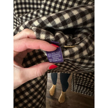 Load image into Gallery viewer, Ralph Lauren Collection Purple Label Wool Cashmere Blend Check Print Coat Brown $3998
