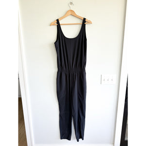 Athleta Roaming Sleeveless Scoop Neck Jumpsuit Black 8