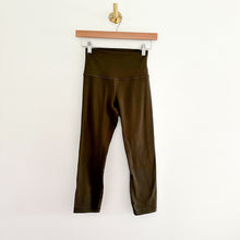 Load image into Gallery viewer, Lululemon Align Crop Leggings *21" in Dark Olive 4
