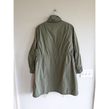 Load image into Gallery viewer, Armani Collezioni ZIp Up Long-Line 3-in-1 Utility Rain Jacket Green 46
