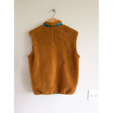 Load image into Gallery viewer, Patagonia Retro-X Zip Up Mock Neck Fleece Outdoor Vest Brown XL
