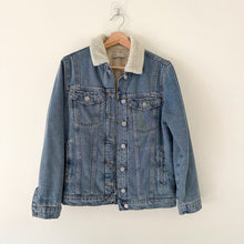 Load image into Gallery viewer, Mavi Jeans Frank Fleece Lined Button Front Denim Jacket Blue XS
