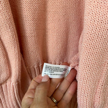 Load image into Gallery viewer, A New Day Button-Front Long Sleeve Knit Cardigan Sweater Pink S

