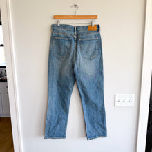 Load image into Gallery viewer, Denim Forum The Arlo High Rise Straight 28L Denim Jeans Blue 30

