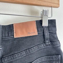 Load image into Gallery viewer, Madewell Classic Straight Denim High Rise Dark Wash Jeans Black 25
