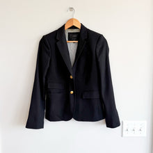 Load image into Gallery viewer, J. Crew Schoolboy Wool Blend Single-Breasted Blazer Jacket Black 2
