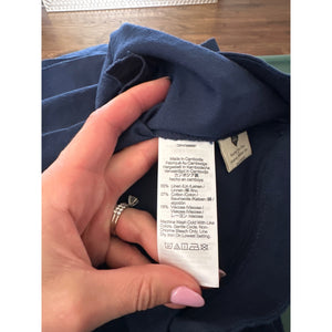 Madewell Cutaway Tank Sleeveless Mini Dress Blue 2XS