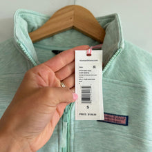 Load image into Gallery viewer, Vineyard Vines Dreamcloth The Shep Shirt Relaxed Pullover Aqua Haze Heather NWT

