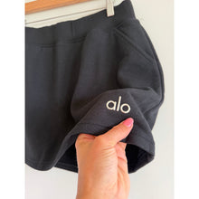 Load image into Gallery viewer, Alo Yoga Accolade A-Line Mini Activewear Skort Black L NWT
