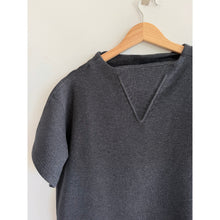 Load image into Gallery viewer, New Balance Crew Neck Short Sleeve Activewear T-Shirt Dress Charcoal Gray L
