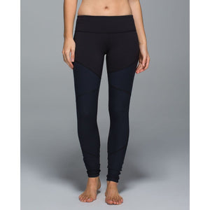 Lululemon Wunder Under Pant Special Edition Geometric Black/TSIB 6 NWT