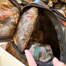 Load image into Gallery viewer, Belle Rose Leather Bucket Bag with Handle And Strap
