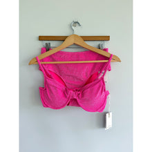 Load image into Gallery viewer, Good American Sparkle Underwired High Rise Bikini Set Pink 2 NWT
